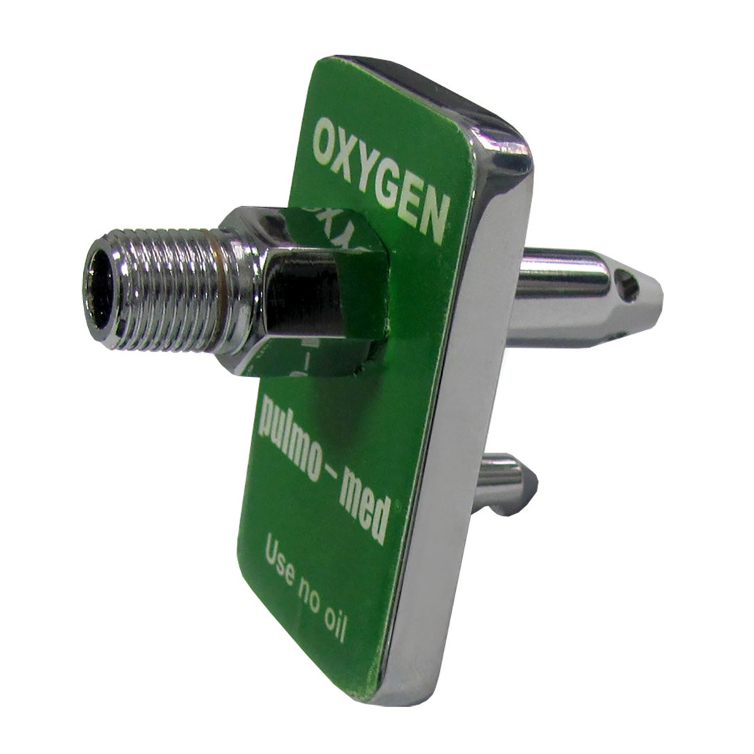 Acople de Pared Para Oxigeno Tipo Chemetron Pulmomeb