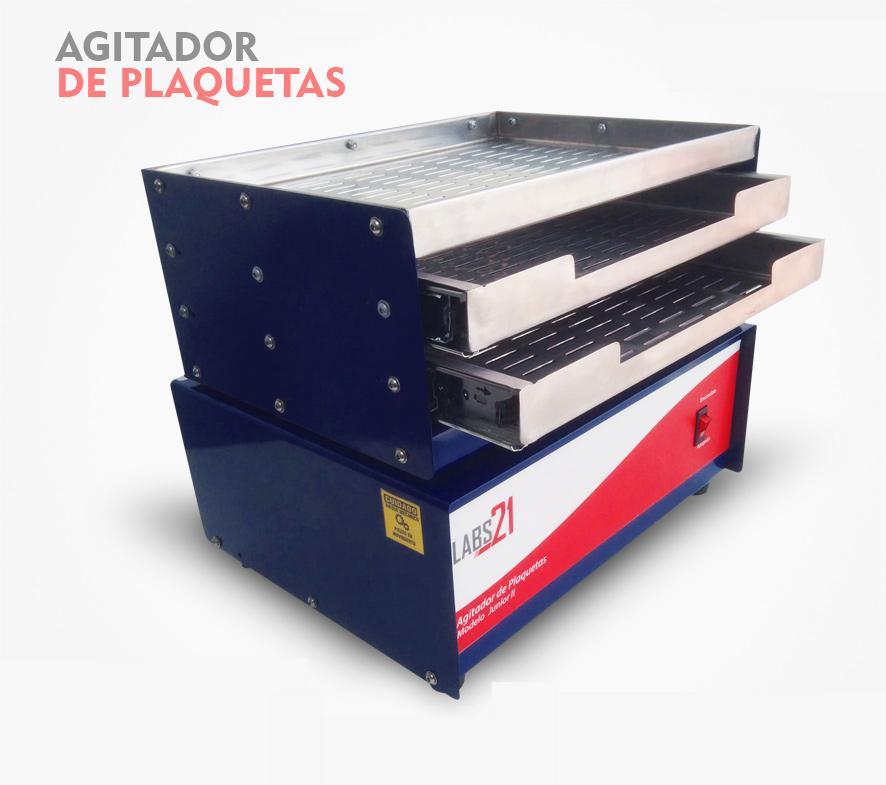 Agitador de Plaquetas con 3 Bandejas