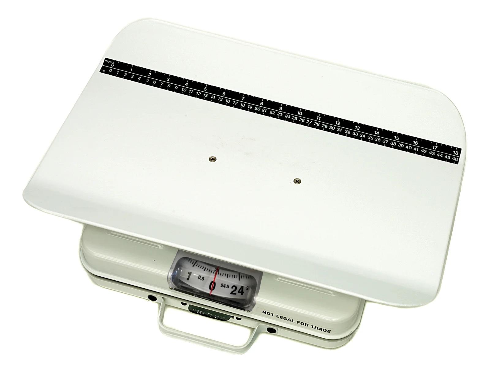 Balanza Mecánica Pediátrica con Bandeja e Infantómetro Health o meter 386KGS-01