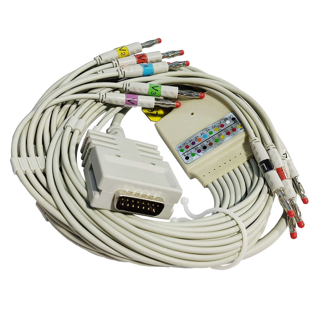 Cable EKG Para Electrocardiógrafo Burdick