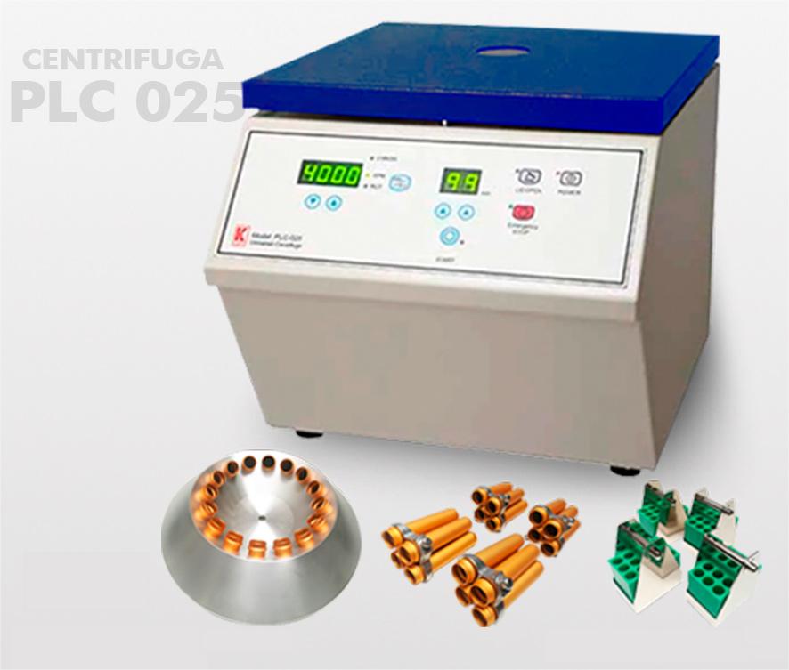Centrífuga / Serófuga Digital PLC 025 de Baja Velocidad