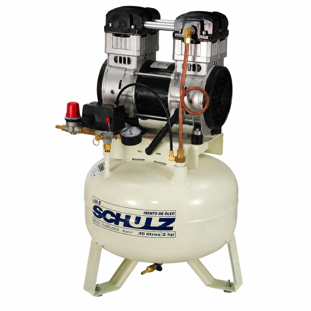 Compresor de Aire Libre de Aceite Schulz CSD 9/30 – 1.5 HP