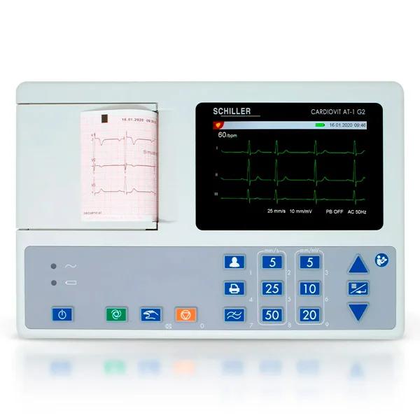 Electrocardiógrafo Interpretativo de 3 Canales Schiller CARDIOVIT AT-1 G2