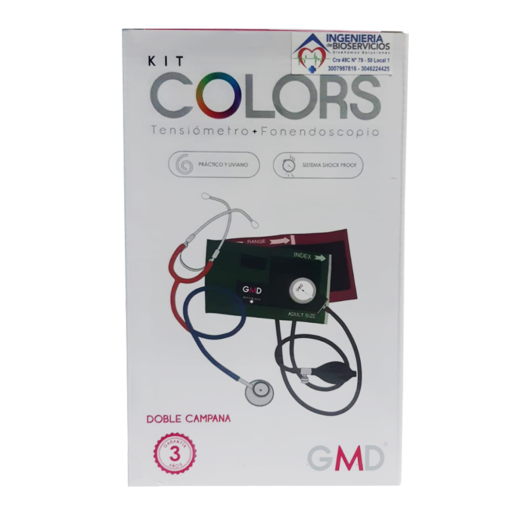 Kit De Tensiómetro + Fonendoscopio