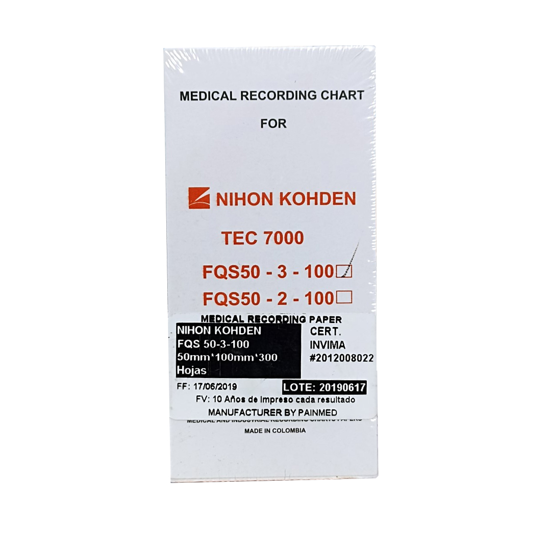 Papel Para Desfibrilador Nihon Kohden
