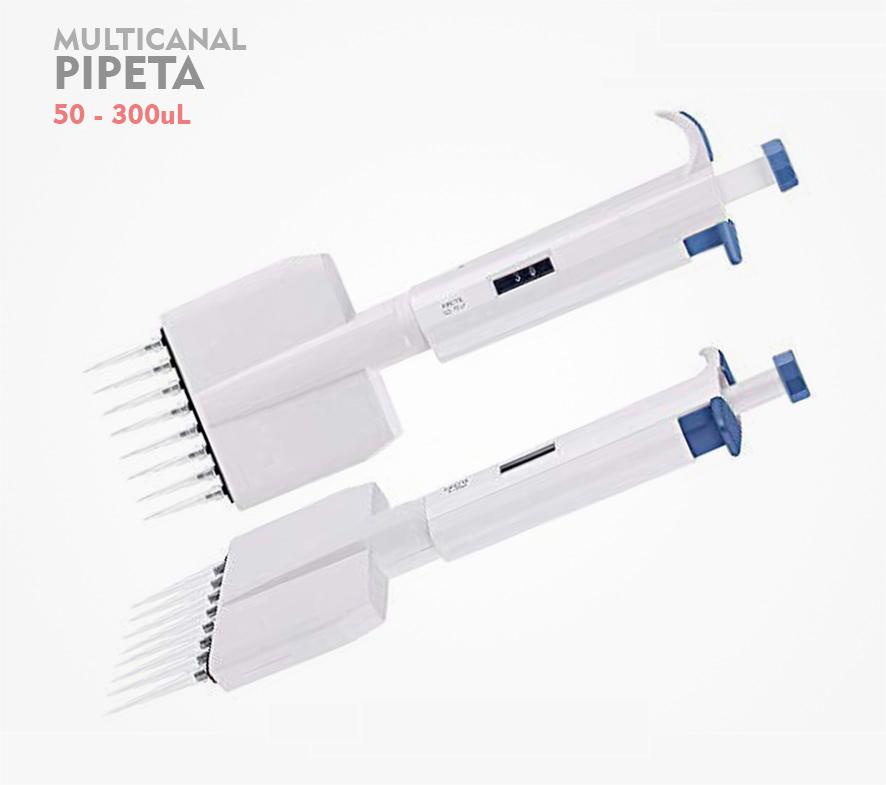 Pipeta Multicanal Automática GEMMY SVA-50 (50–300 µL)