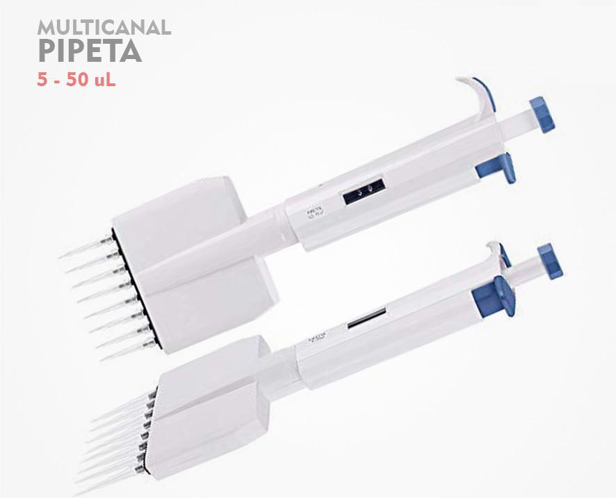 Pipeta Multicanal Automática GEMMY SVA-50 (5–50 µL)
