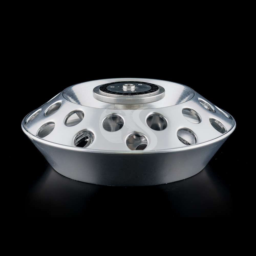 Rotor en acero inoxidable para centrifuga de 24 tubos