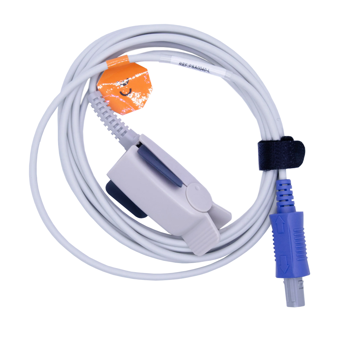 Sensor De SpO₂ Adulto - Mindray - MEC - 6 Pines Y 2 Guías