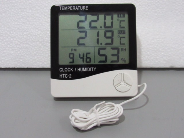 Termohigrómetro Digital Doble Temperatura