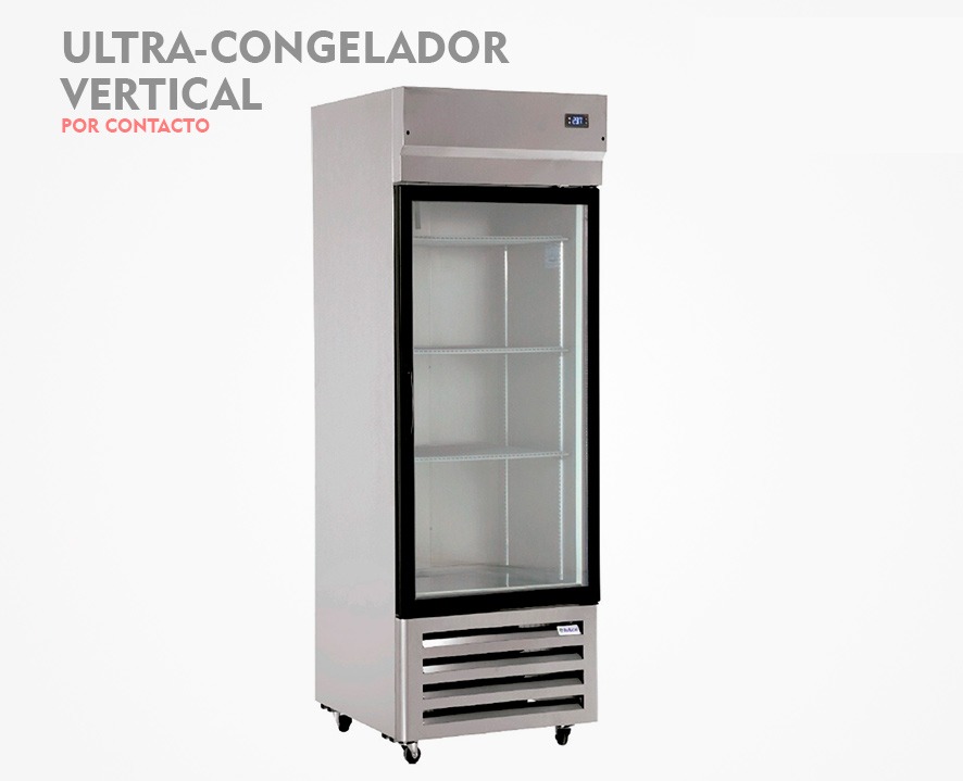 Ultra – Congelador Vertical por Contacto